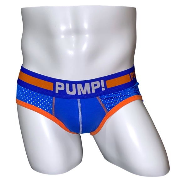 PUMP! Mesh Briefs Orange Size L (30-32) H117 NWT - Picture 2 of 11